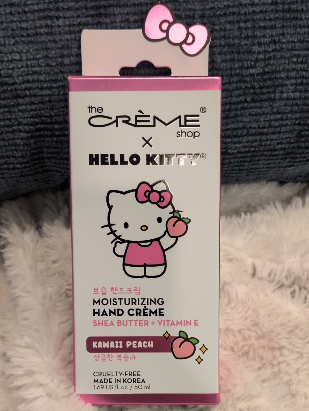 The Crème Shop x Hello Kitty Kawaii Peach Moisturizing Hand Crème - Pink